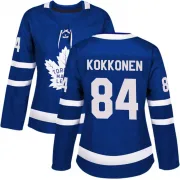 Authentic Mikko Kokkonen Blue Toronto Maple Leafs Home Jersey - Women's