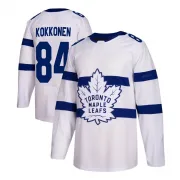 Authentic Mikko Kokkonen White Toronto Maple Leafs 2018 Stadium Series Jersey - Men's