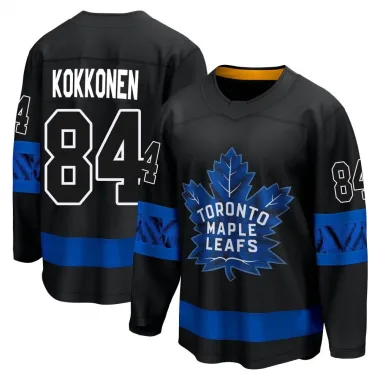 Breakaway Mikko Kokkonen Black Toronto Maple Leafs Alternate Premier Jersey - Men's