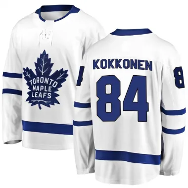 Breakaway Mikko Kokkonen White Toronto Maple Leafs Away Jersey - Youth